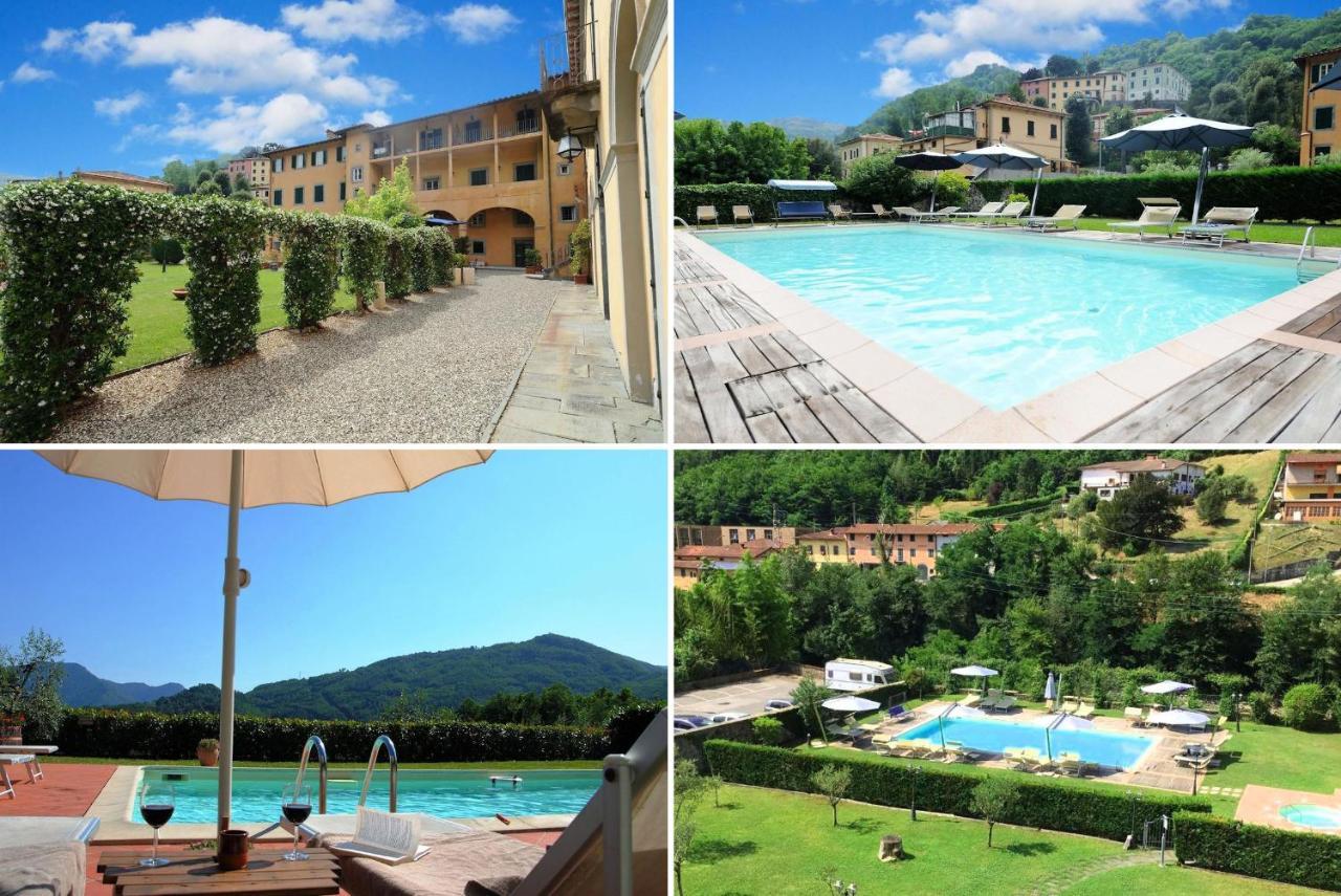 Park Hotel Regina - With Air-Condition And Pool Bagni di Lucca Exterior photo